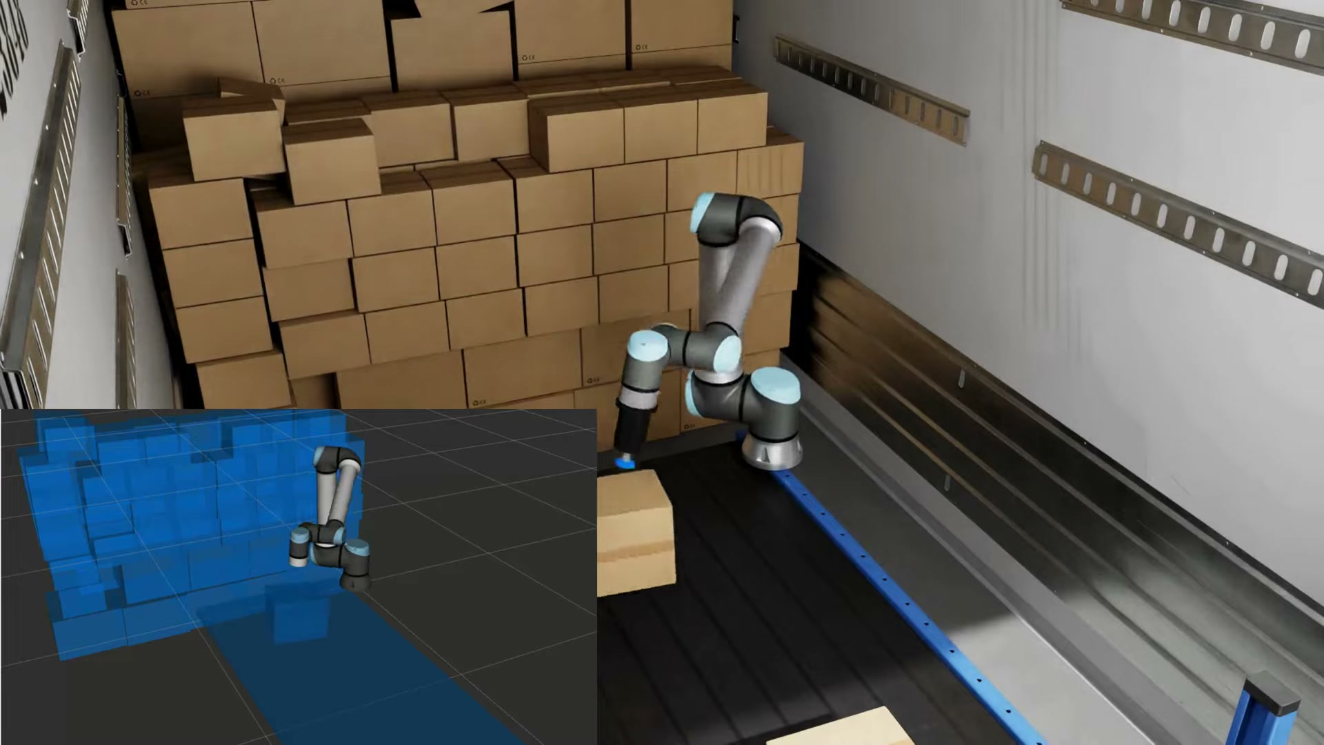 NVIDIA 官方 Isaac ROS / cuMotion 演示 · 静音