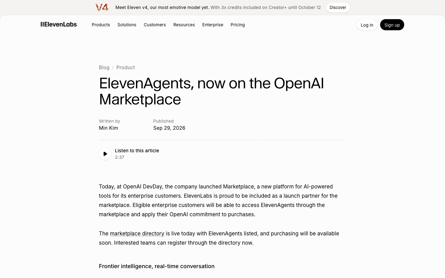 OpenAI DevDay Recap 官方配图；Runway、ElevenLabs、Factory 官方公告原页